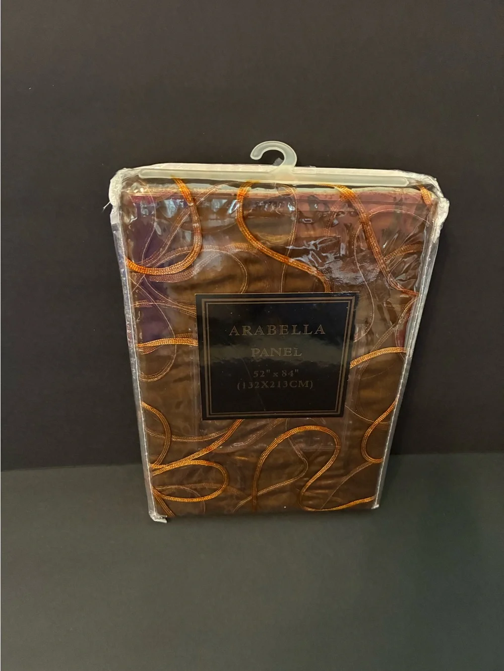 Chocolate Brown Arabella panel